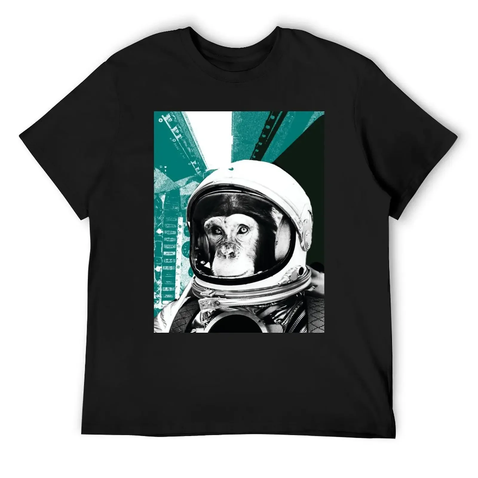 

Space Chimp T-Shirt summer tops cheap stuff heavyweights animal prinfor boys compression shirt men