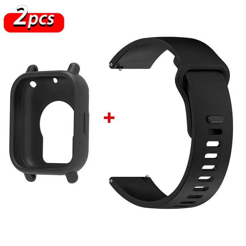 Original Silikonarmband+Hülle für Xiaomi Redmi Watch 5 Active Smartwatch Armband Sportarmband Correa Redmi Watch 5 Lite Armbänder – Detail 7