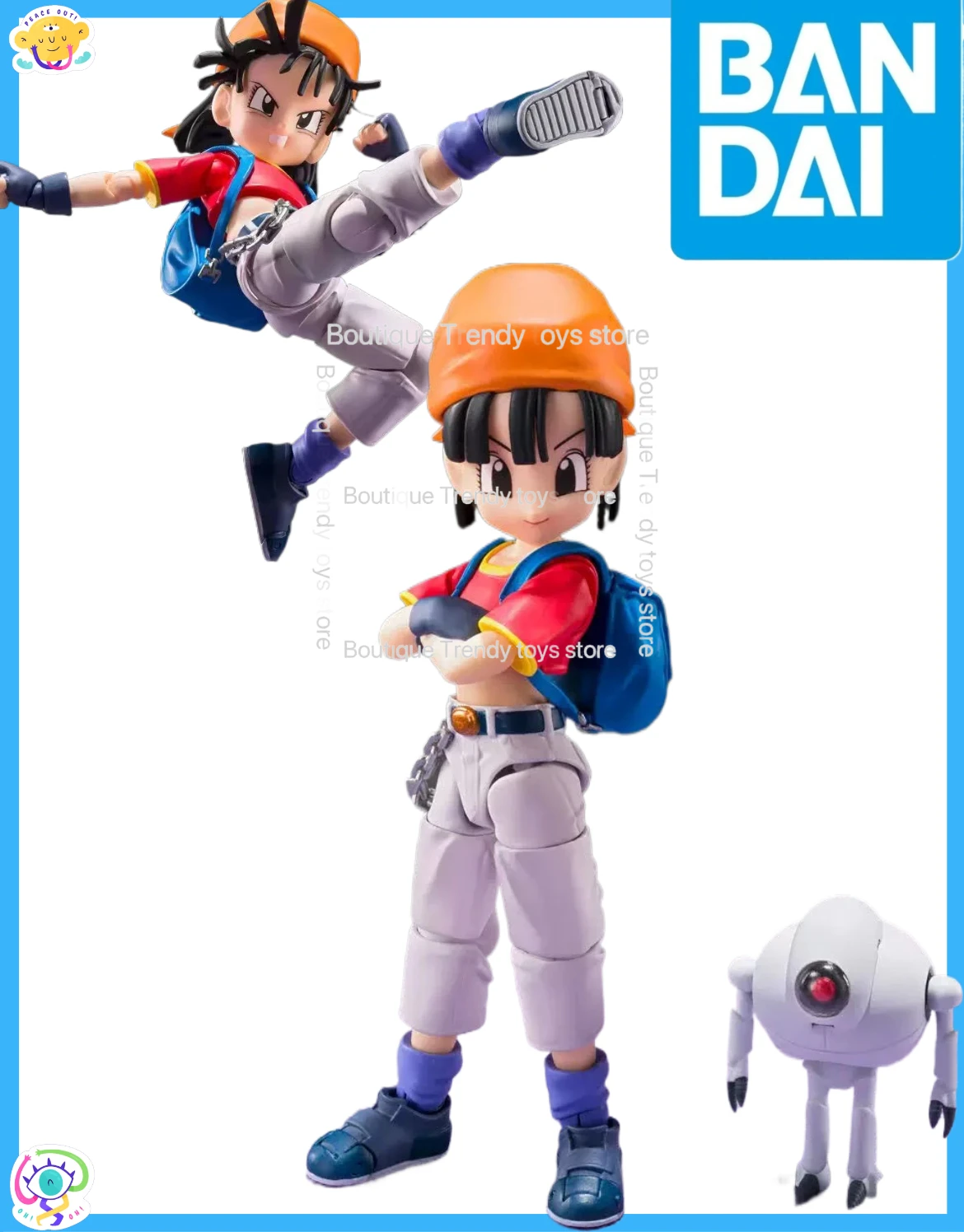 

Bandai S.H.Figuarts SHF Dragon Ball GT PAN GT&GILL Anime Action Figure Model Toys