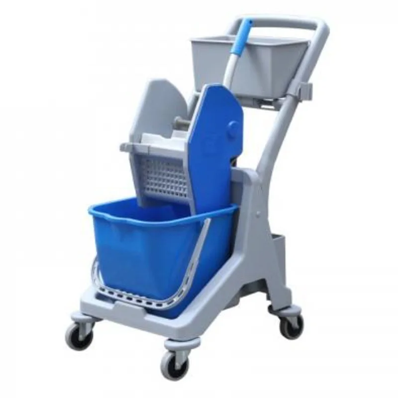 

15 multi-purpose mini cleaning service trolley 15 liters red, yellow, blue and green optional