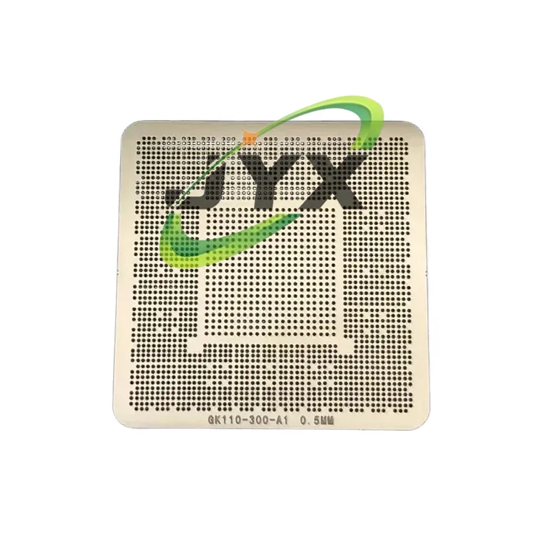 BGA Stencil For GTX1080TI 1080Ti GP102-350-K1-A1 GP102-350-K2-A1 GK110-300-A1 GP102-350-K6-A1 Direct heating 90*90 BGA Reballi