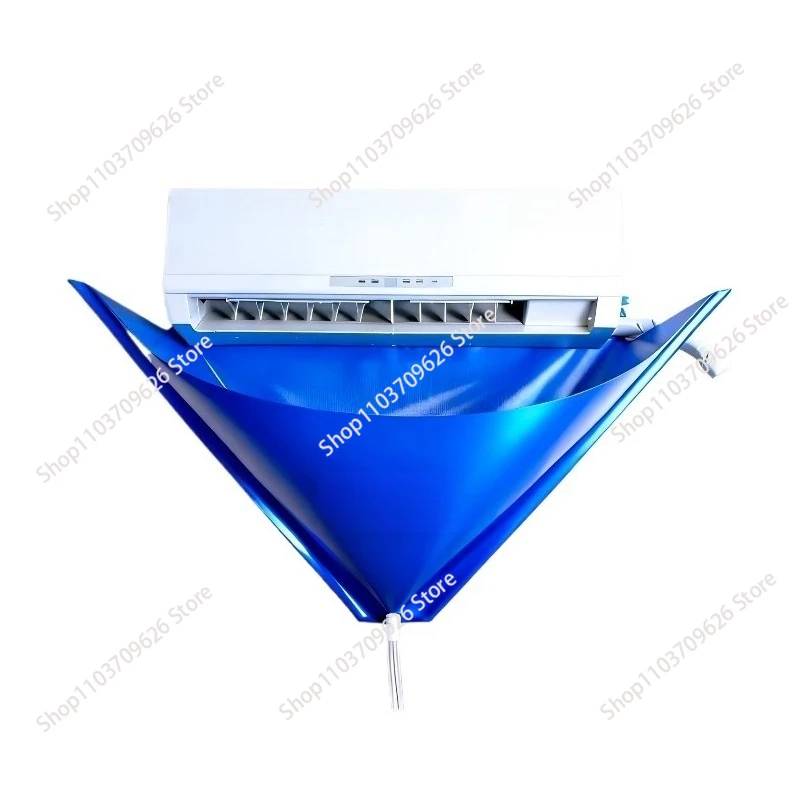 Air conditioner cleaning bag, air conditioner cleaning artifact, cleaning cover water bag
