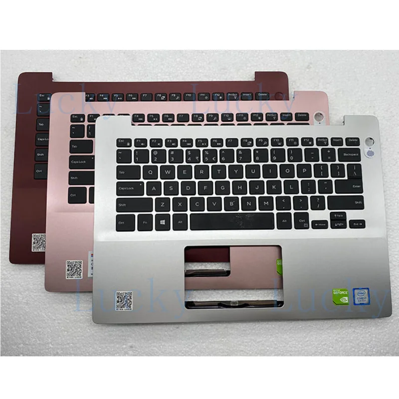 

f FOR Dell Inspiron Lingyue 14 5480 5485 5488 Palmrest Keyboard Backlight Housing