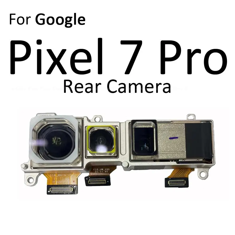 Parti di riparazione del cavo flessibile della fotocamera principale posteriore per selfie frontale per Google Pixel 6a 7 Pro