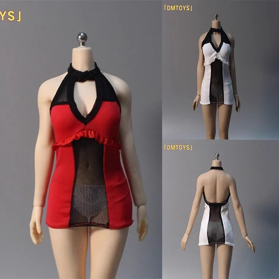 

DMTOYS 1/6 Female Soldier Mesh Butt Wrapping Dress Clothing Model Toys Accessories Fit 12'' Action Figure In Stock