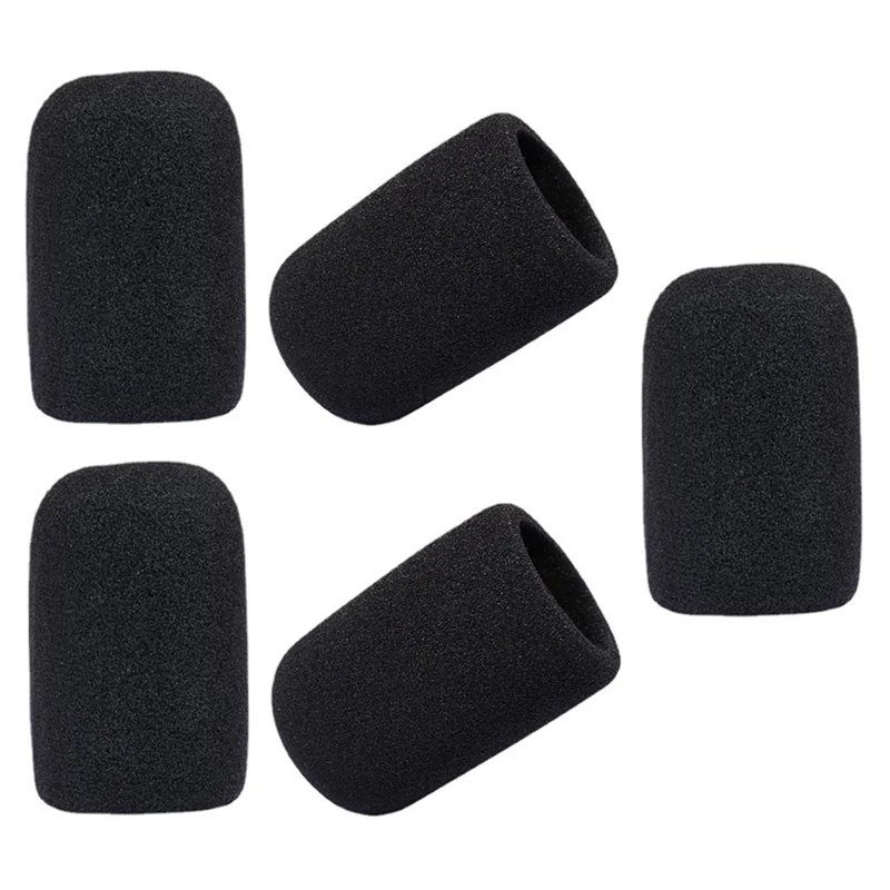 ABGN 5Pcs Mic Windscreen Windproof Foam Filter For Audio Technica ATR2500 AT2035 AT2050 AT4040 Microphone Windshield