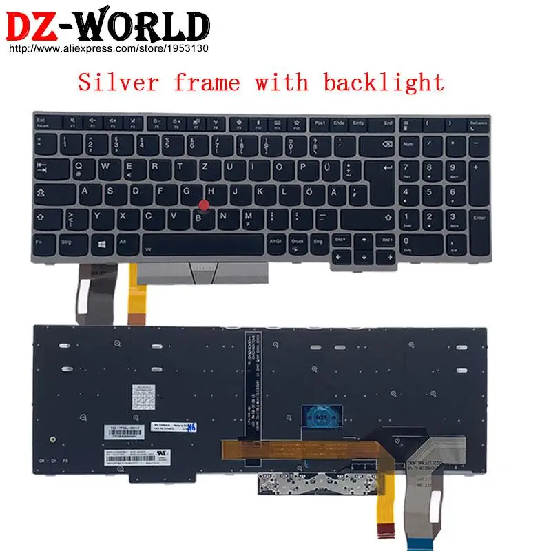 Lenovo用バックライト付きキーボード,Lenovothinkpad e580,e585,e590