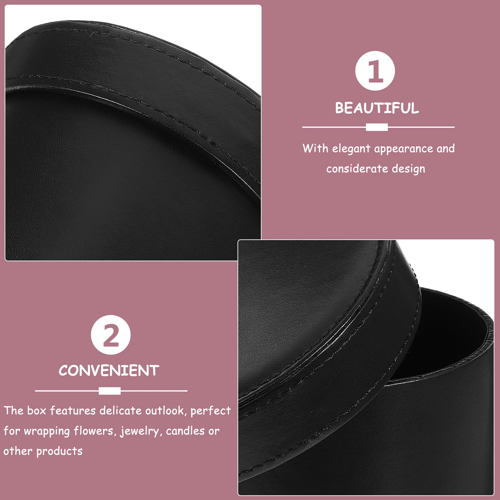 

1pc Elegant Flower Gift Round Bouquet Packaging Box For Valentine'S Day Wedding Bridal Shower Preserved Rose Storage
