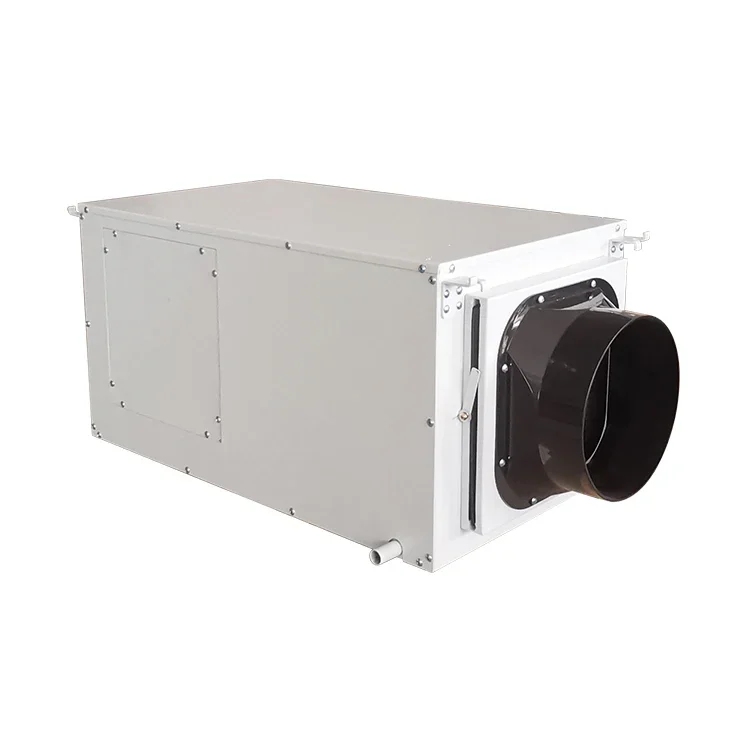 Install industrial pipelines for dehumidifiers on the ceiling every day.