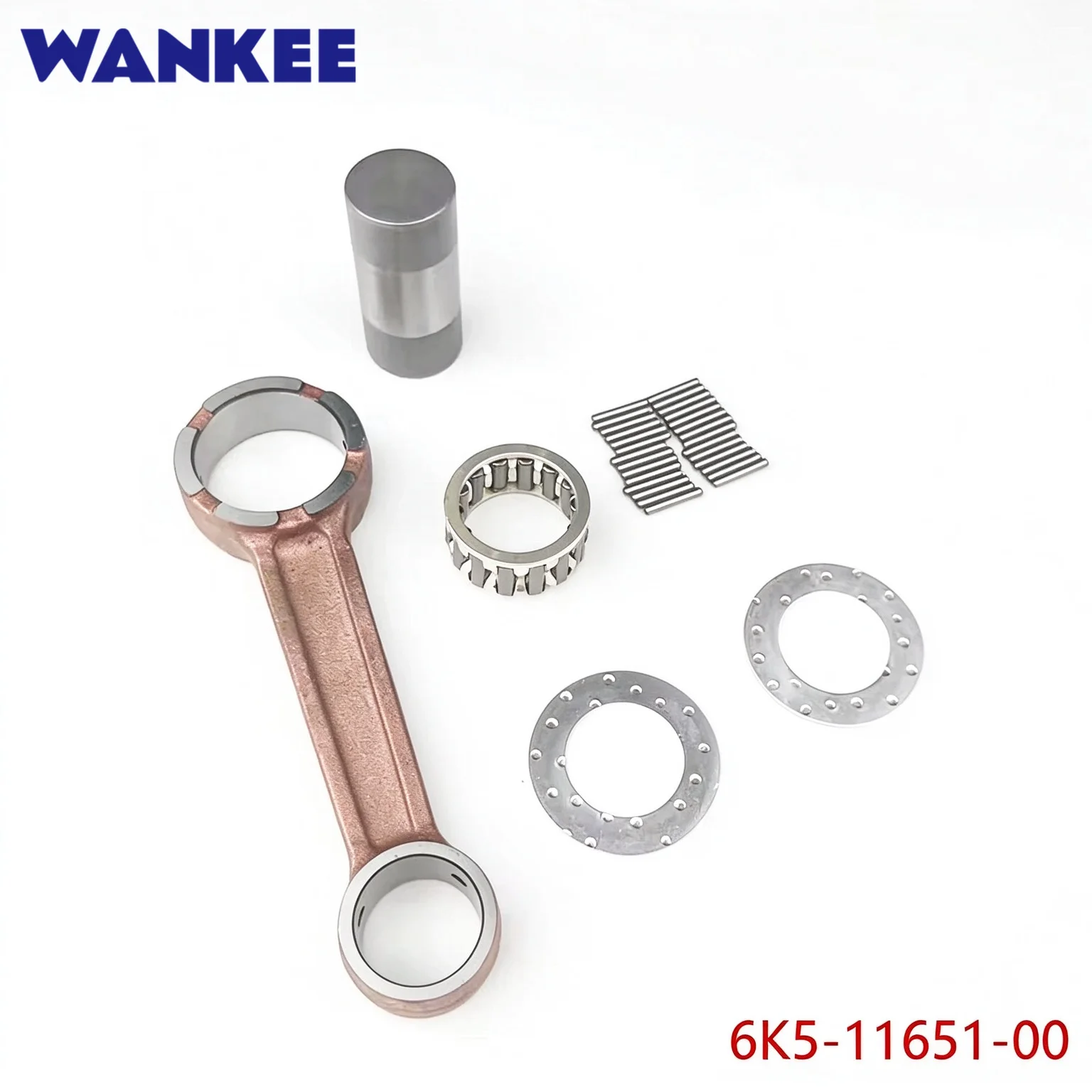 Connecting Rod Kit 6K5-11651 for Yamaha Outboard Motor 60HP 70HP 3Cyl 6K5-11650-00