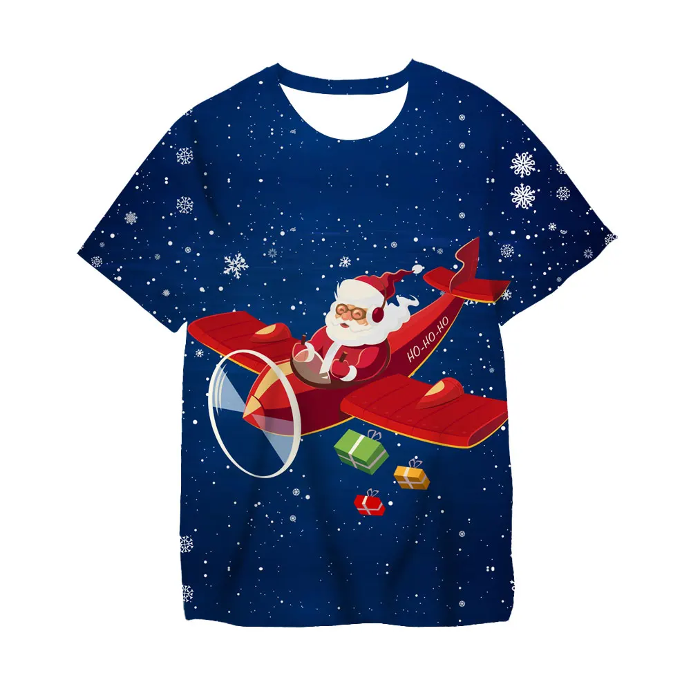 2026 Summer Children's and Boys' Clothing Fun Party Short Sleeved T-shirt