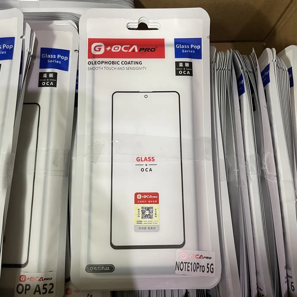 10 قطعة G + OCA PRO عدسة زجاجية أمامية لوحة اللمس مع OCA لـ Infinx Note 7 8 note7 S5Pro Smart 4 HP 5 Spark 4 6 GO #5