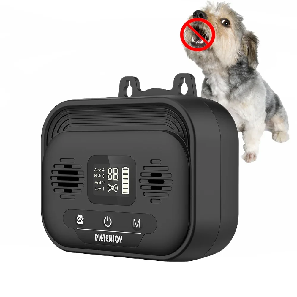 Smart Version Outdoor Indoor Ultrasonic Anti Barking Device for Dog with Display