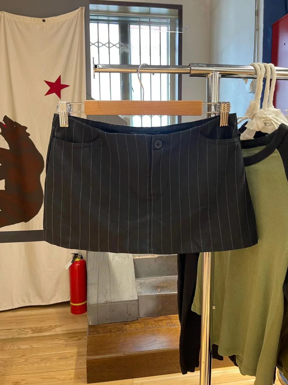 

Юбка Brandy Girl BM2023, новая, с завышенной талией, в клетку, женская, модная, с защитой от просвечивания, в вертикальную полоску, костюмная