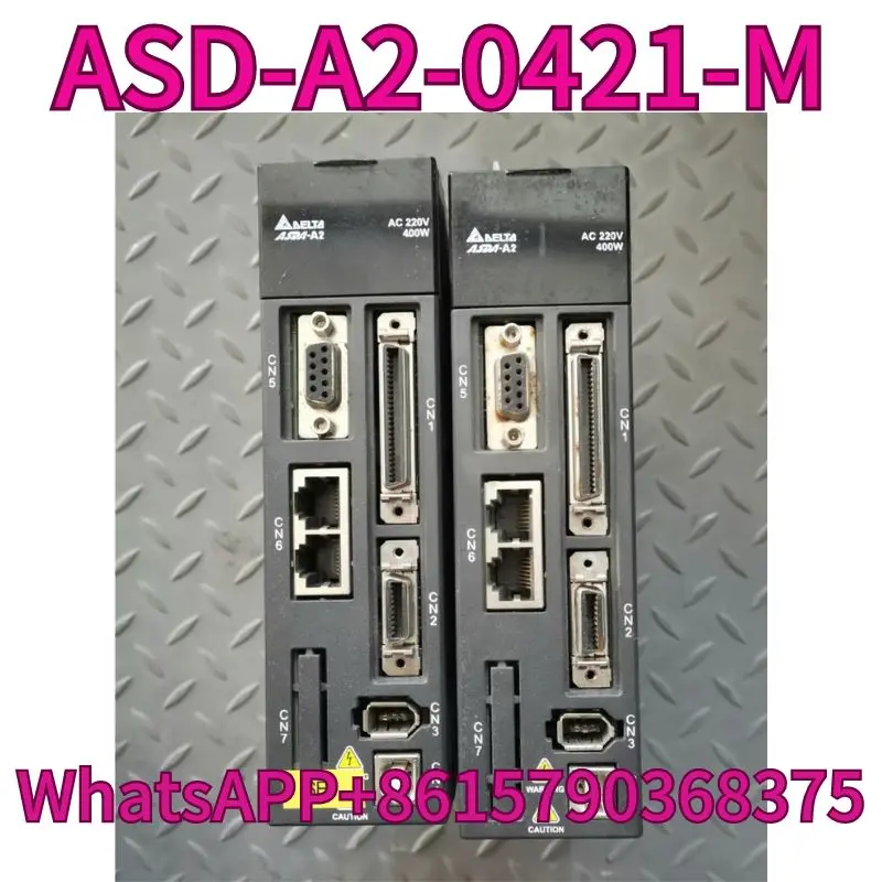 

Used servo driver ASD-A2-0421-M 400W