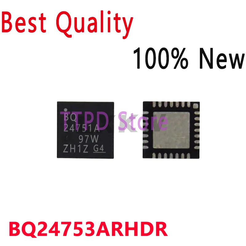 5/PCS New Original BQ24753ARHDR BQ24753A BQ 24753A QFN28 Battery Management Chip In Stock