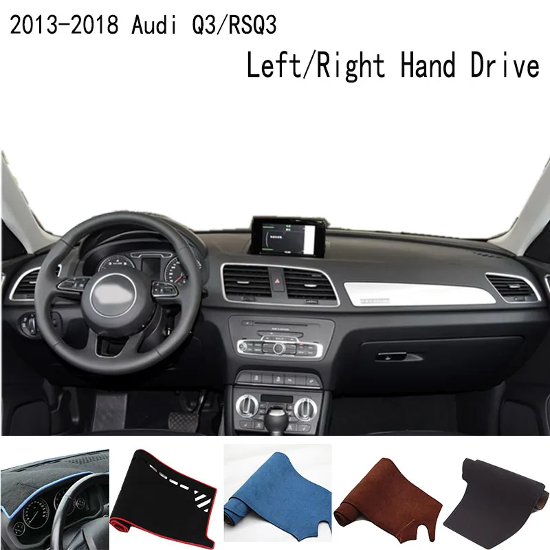 For  2013-2018 Audi RS Q3 Accessories Dashboard Cover Instrument Panel Dash Mat Dashmat Protective Pad