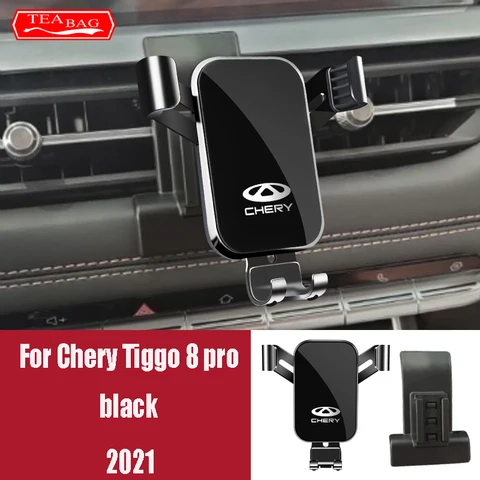 Регулируемый автомобильный держатель для мобильного телефона Chery Tiggo 7 8 Pro 5x 2019-2021, GPS-подставка, вращающийся автоматический кронштейн для крепления вентиляционного отверстия, гравитационный