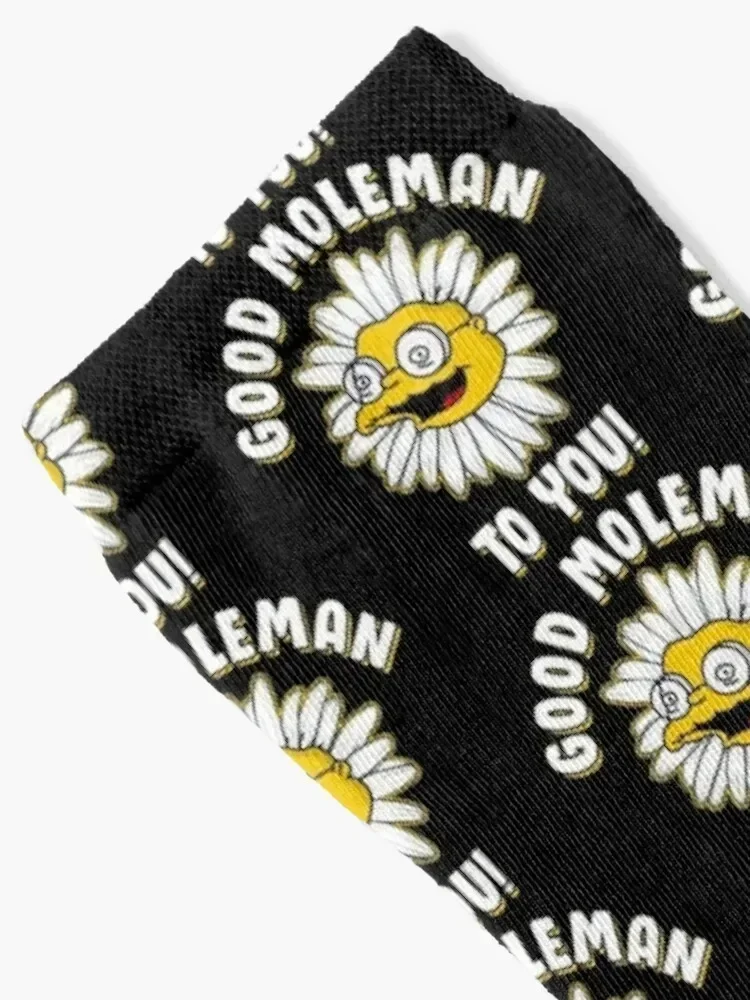 Good Moleman To You Socks christmas gifts golf Designer Man Socks Women's