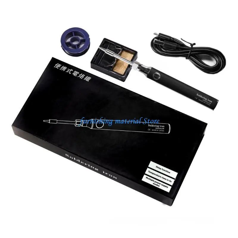 Y5GD Energy-Efficient and Safe USB Soldering Iron Station with Auto Shut-Off Feature
