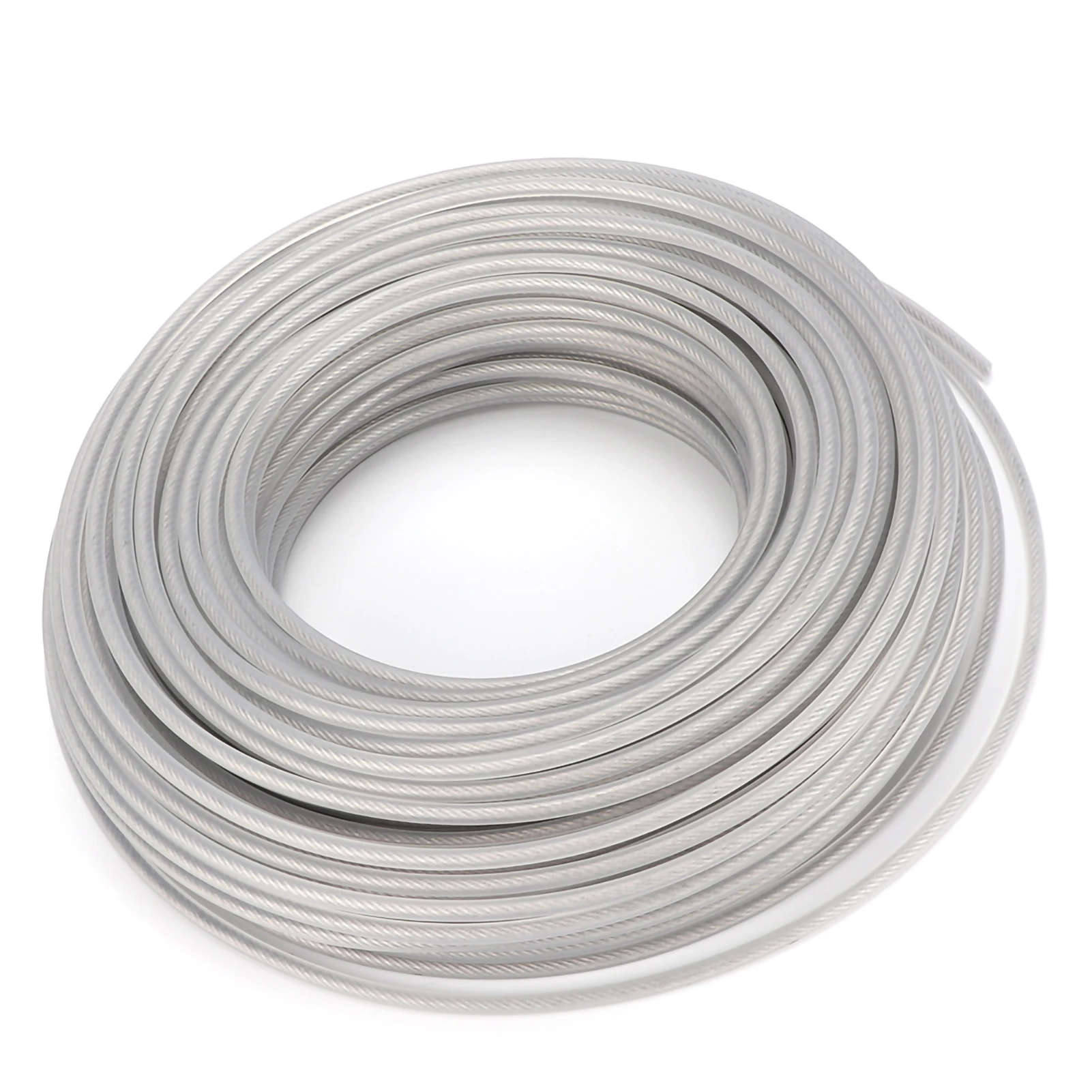 

Леска для триммера для травы, аксессуары для газонокосилок, леска для триммера для травы, стальная проволока, кусторез, веревка для садоводства 3 мм x 40 м