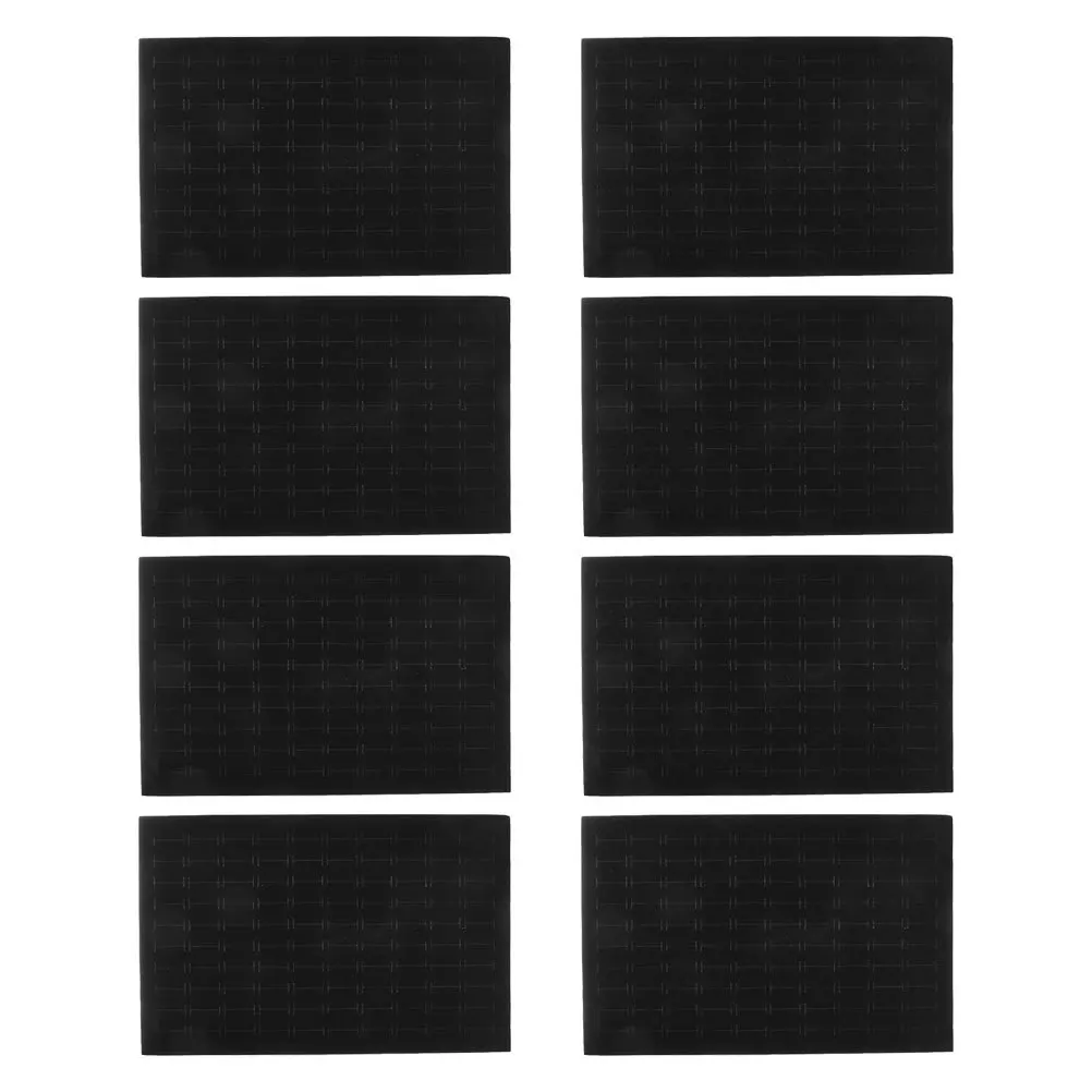 

8 шт., губчатые вставки для ювелирных изделий, подушечки для колец и сережек для коробок, органайзеры, защитная подушка для хранения, подходит для всех размеров