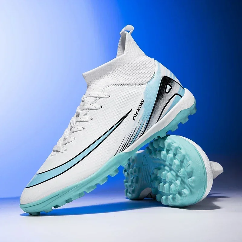 

New Men Professional Football Boots Ultralight Futsal Indoor Soccer Shoes Unisex Training Breathable Drop Shipping Wholesale