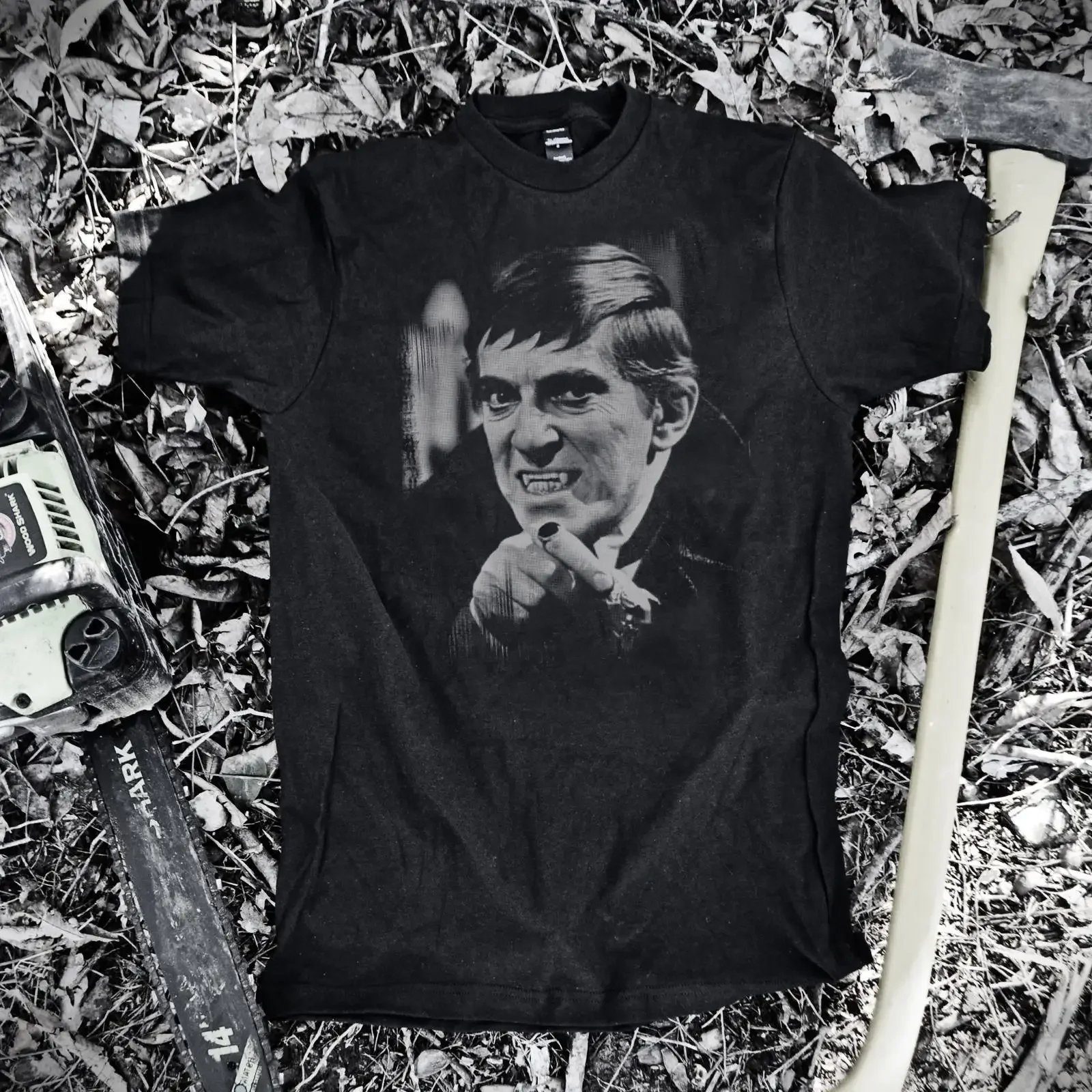 Dark Shadows T Shirt Barnabas Collins Vampire Hand Cult Classic vintage Washed graphic Comfortable Breathable streetwear