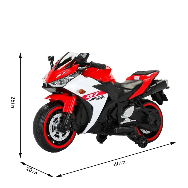 Electric motorcycle/ 12V Kids toys motorcycle/Kids electric car/electric ride on toys  for  3+years Boys Girls