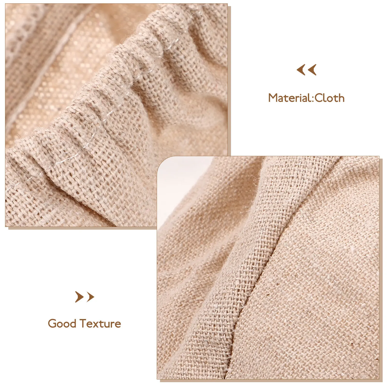 Paño de tela para hornear pan, para cesta de fermentación de masa de pan de levadura, cubierta para banneton, retención de forma, transpirable, 38x9cm