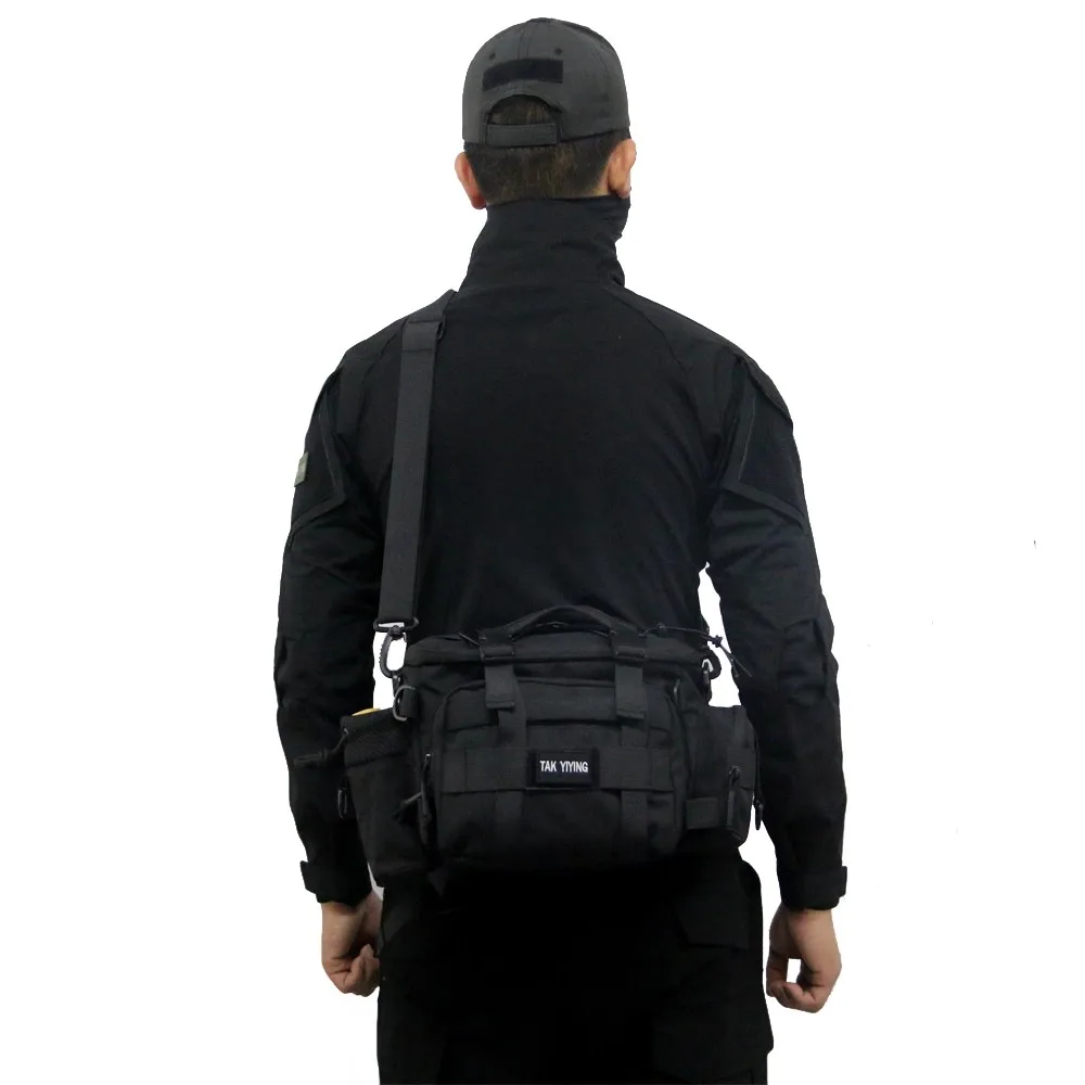 حقيبة خصر مولي، حقيبة صيد للرياضات الخارجية والترفيهية، حقيبة ظهر متعددة الوظائف بكتف واحد، حقيبة كروس