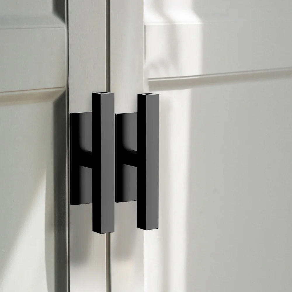 6 ידית חופשית אגרוף אופנתית יח'\חבילה, ידית דבק עצמית, ידית רב תכליתית, ידית רב תכליתית, ידית קטנה ודבק קטנה,