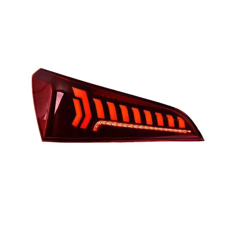 2PCS Car Styling Tail Lamp for Audi Q5 Tail Lights 2008-2018 RSQ5 LED Tail Light Rear Lamp turn Signal Dynamic  DRL Accessories