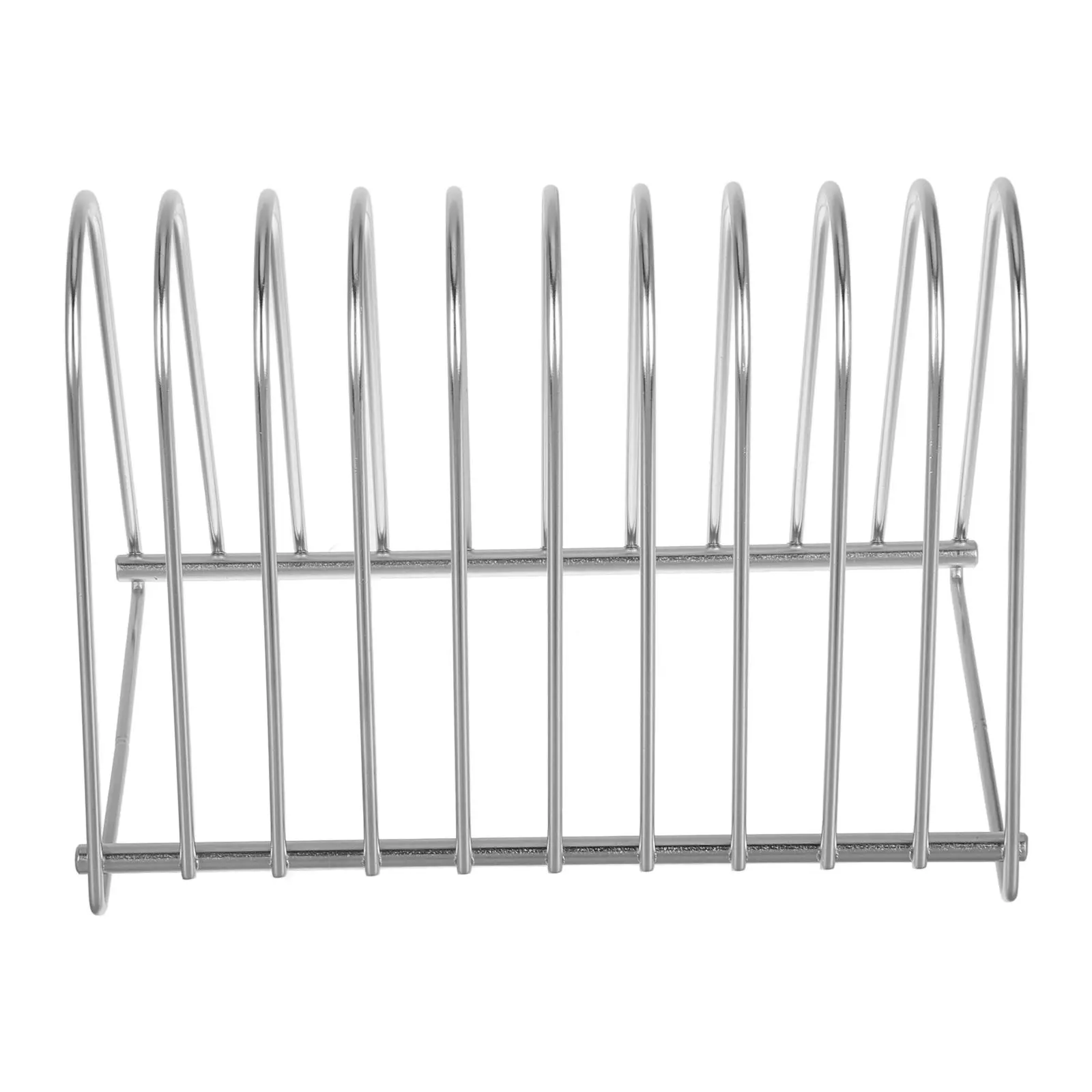 Vinyl Record Storage Stand Stainless Steel Rack Table Record Holder Organizer File Rack Display for Vinyl, Cds and Albums
