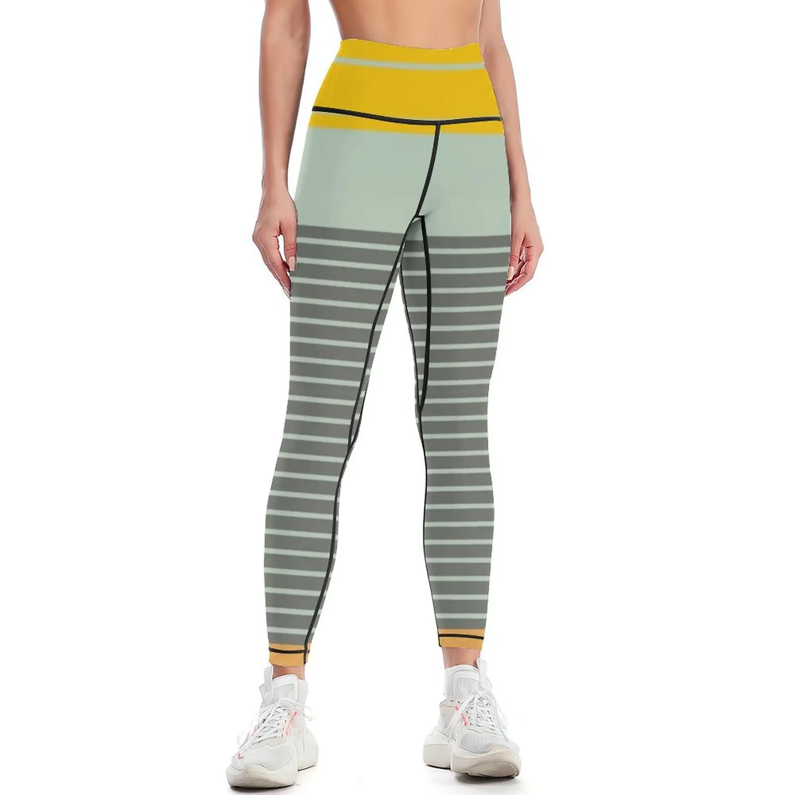 

Stripes Pattern III Leggings gym sportswear woman jogging pants Womens Leggings