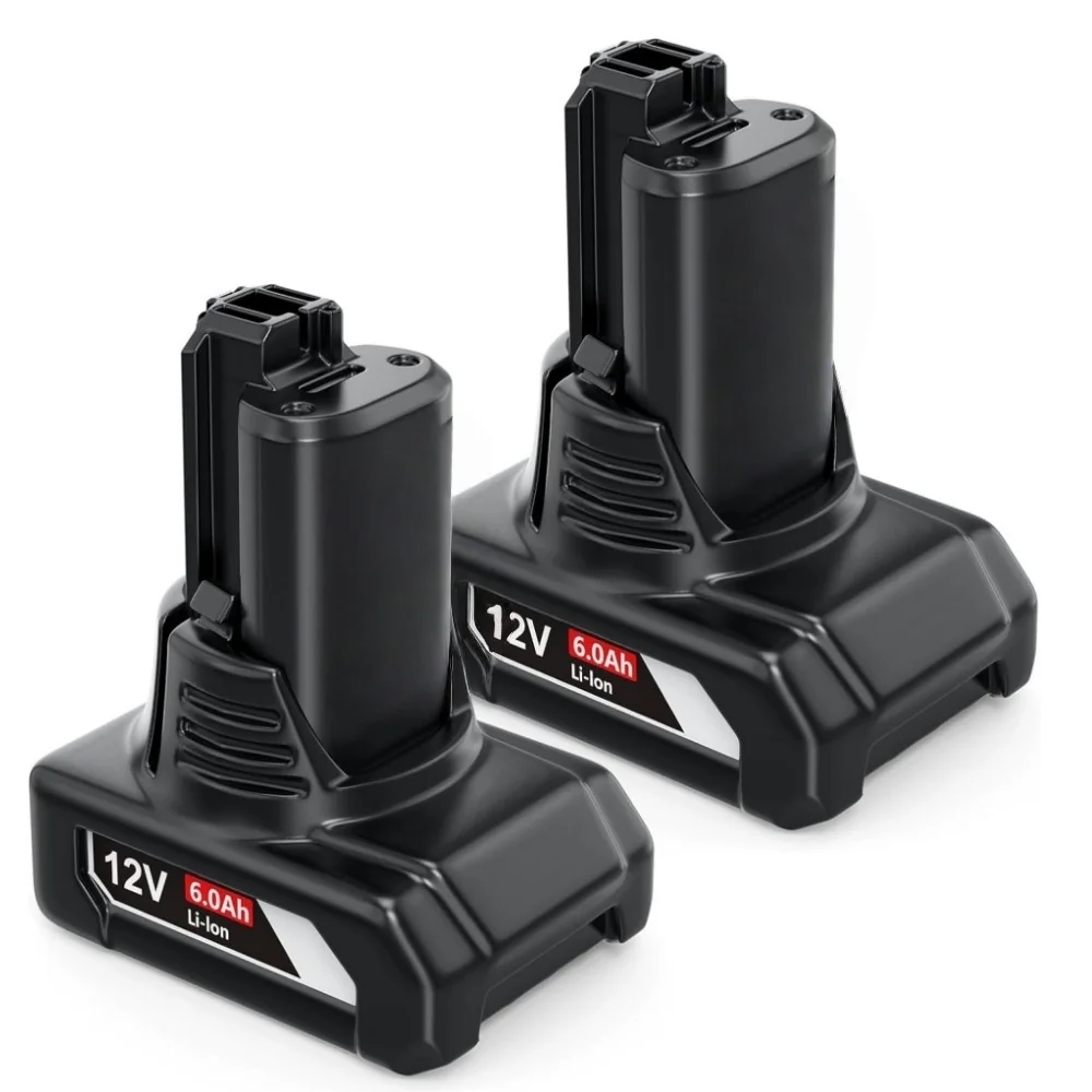 

For Bosch 12V Power Tool 6000mAh 18650 Li-ion Battery Replacement BAT412 BAT414 BAT420 CLPK30-120.