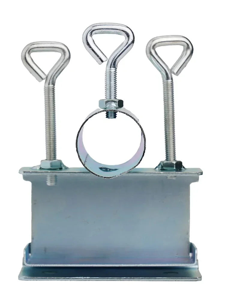 

Outdoor Patio Umbrella Clamp Bracket Mount Adjustable Holder For Chair With Hook For Beach Courtyard Balcony Deck Boats