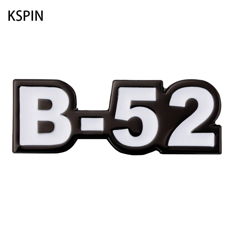 B-52 Saudi Arabia Mobile Phone 3M Sticker Badge Metal Pin Broooches Pins