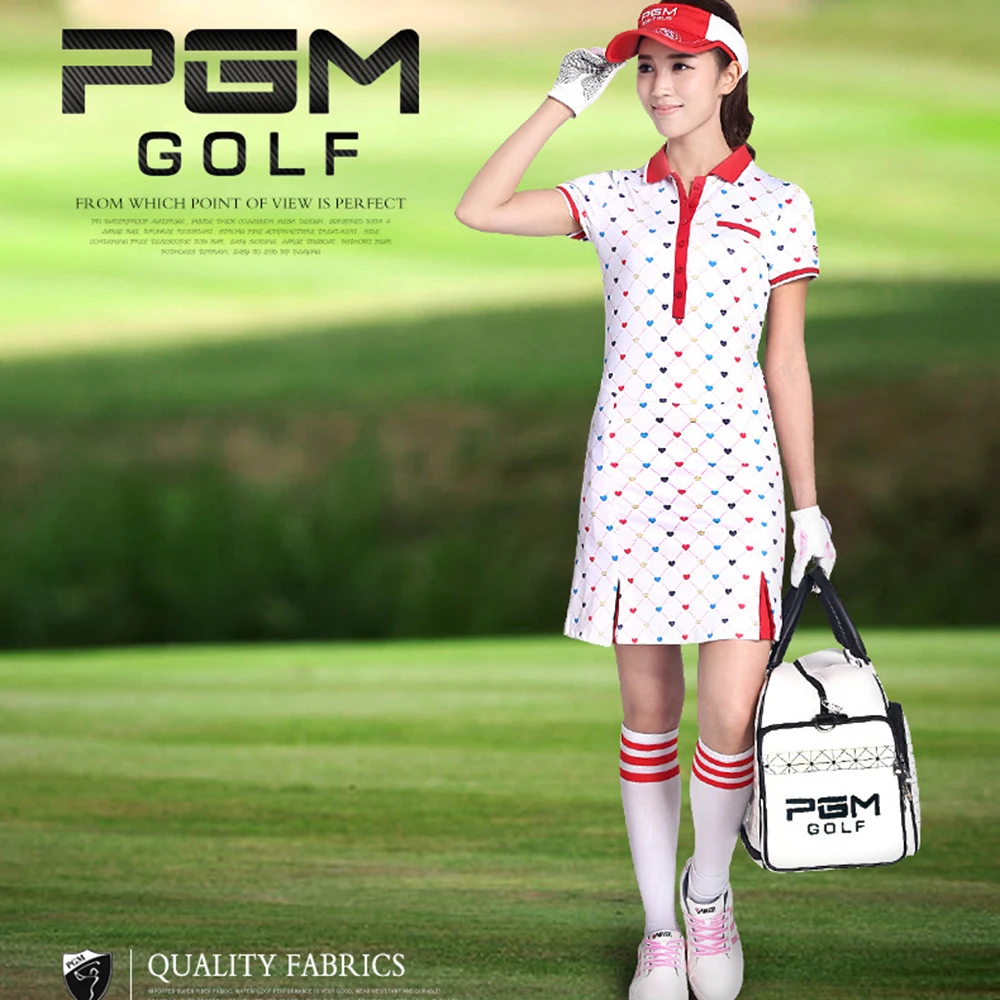 PGM-Bolsa de ropa de Golf de moda, bolso impermeable de PU, bolsa de bola deportiva, bolsa de zapatos independiente de gran capacidad, bolso de viaje