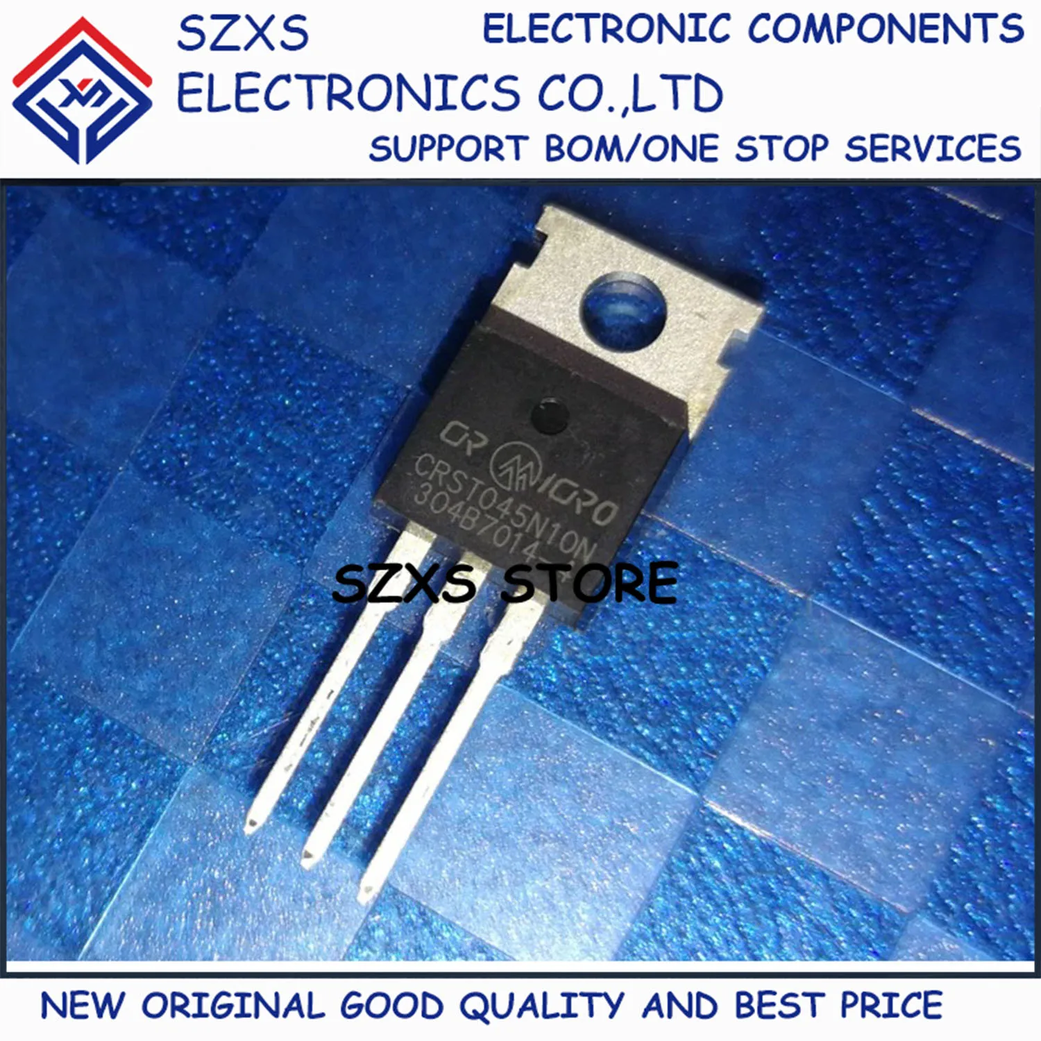 

New Original 10Pcs CRST045N10N TO-220 100V 120A MOSFET Field Effect Transistor In Stock Electronic Components Good Quality