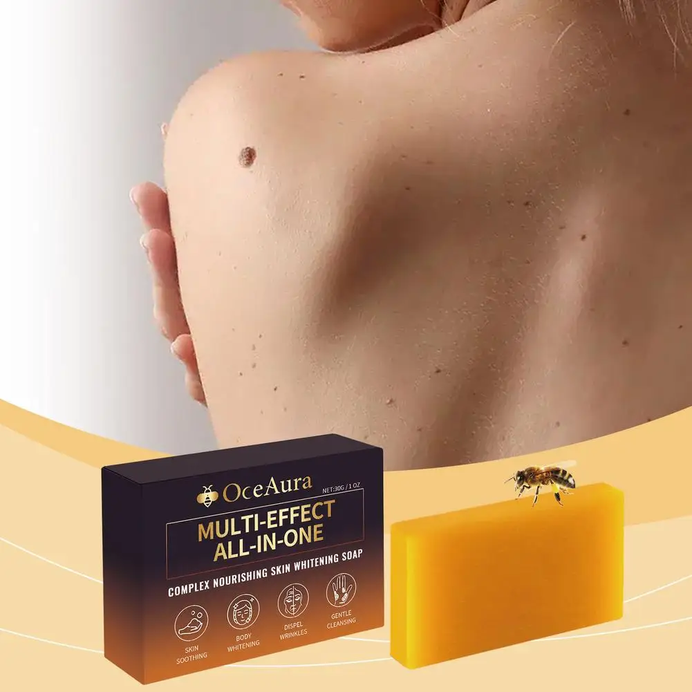 Kojic Acid Soap For Dark Spot Remover Improve Skin Hyperpigmentation Gentle Exfoliate Facial Body Organic Cleansing Soap