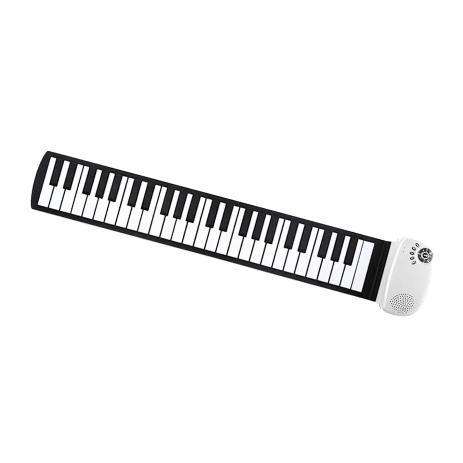 49 Key Roll Up Keyboard Piano for Music Enthusiasts, Portable Design with 100 Sounds And 10 Songs