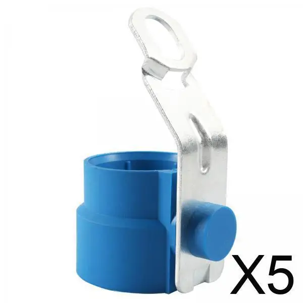 

Heavy Duty ABS Trailer Plug Holder Blue Hanger for 7 to 13 Pin Adapter Towbar Trailer Accessories