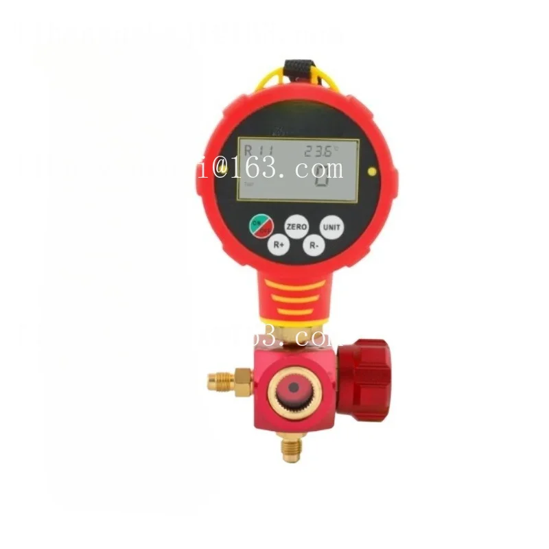 WK-6881 Electronic Fluoride Meter Tool Digital Display Liquid Dosing Meter Air Conditioning Refrigerant Pressure Gauge