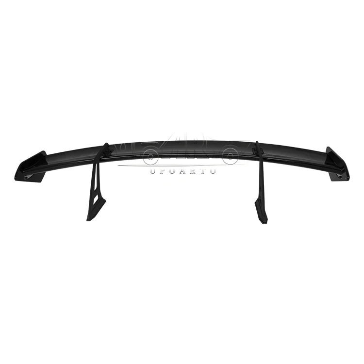 Car Glossy Black Swan Neck Spoiler ABS Rear Spoiler With Aluminum Bracket 19Th Gen Universal GT4RS Style Rear Wing For Sedan Car - view 2