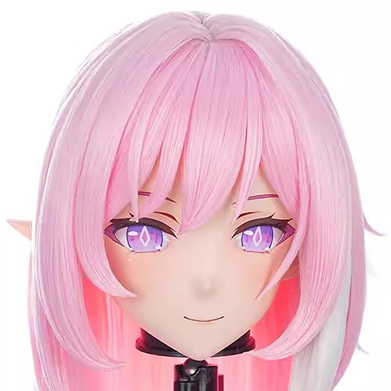 

(MEO249) Customize Handmade Full Head Lockable Crossdress Male to Female Japanese Cartoon Anime Game Character Kigurumi Mask