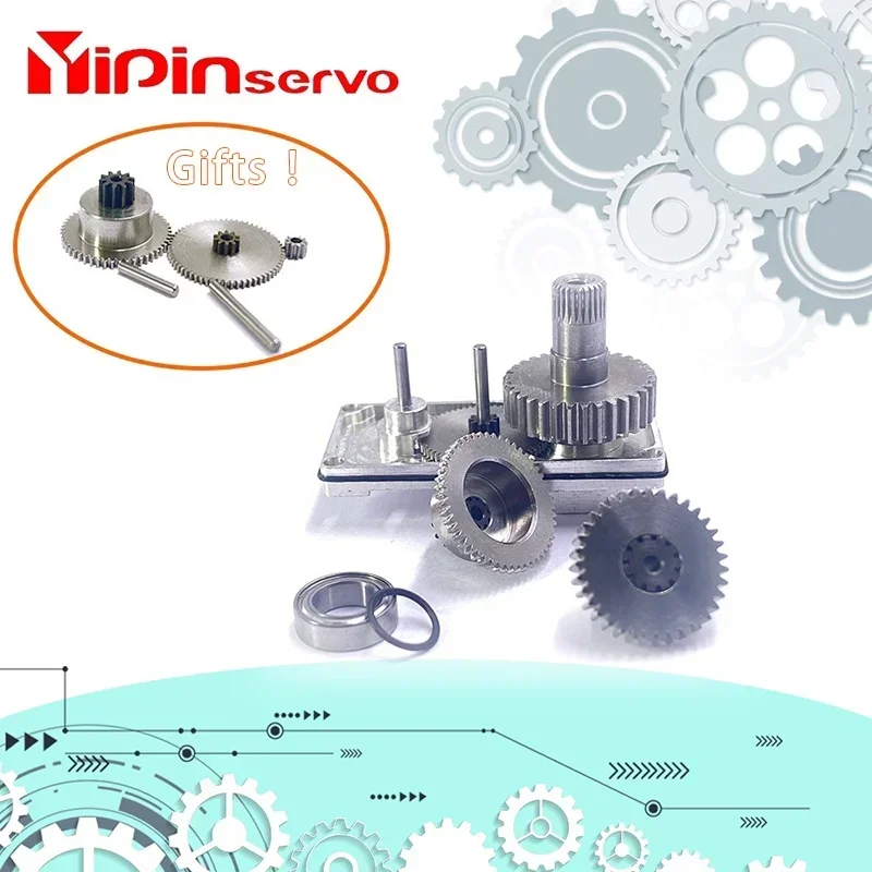 GX GX3325BLS 25KG Waterproof Brushless Servo - High Voltage Digital Magnetic Induction RC Crawler Robot Part