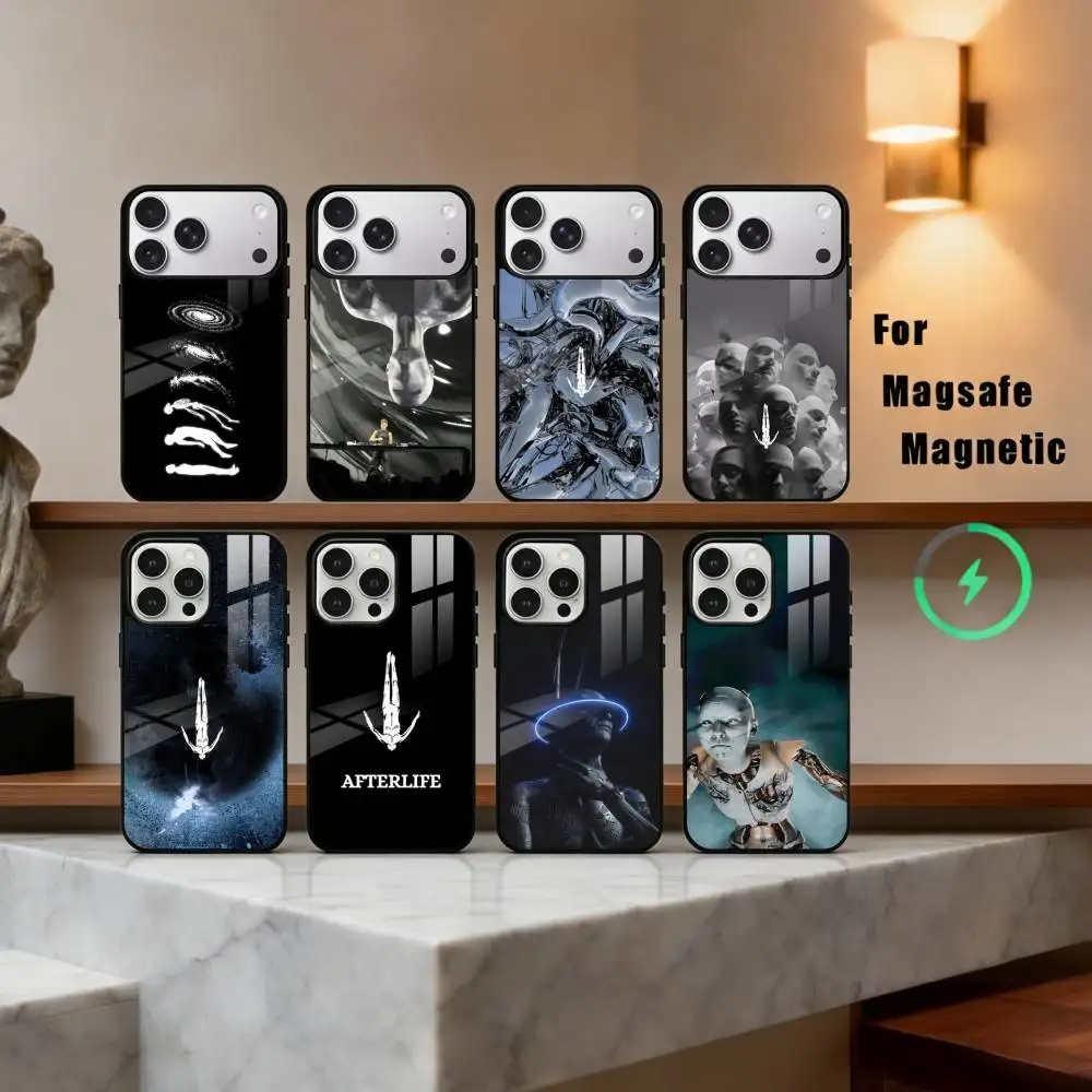 

DJ A-Afterlife-E A-Anyma-A Phone Case For iPhone17,16,15,14,13,12,11 Plus,Pro Max Magnetic For Magsafe Wireless Charging