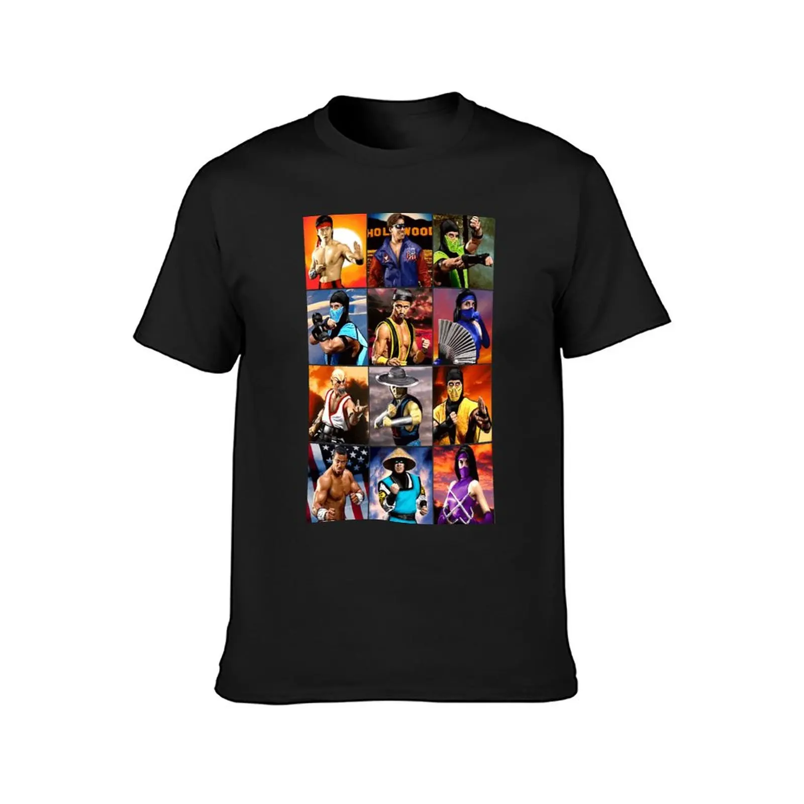 Mortal Kombat 2 Kombatants T-Shirt funnys anime clothes sublime mens t shirts casual stylish