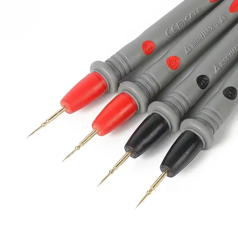 1 Pair Universal Probe Test Leads Pin Digital Needle Tip Multi Meter Tester  20A 1000V - Image 2
